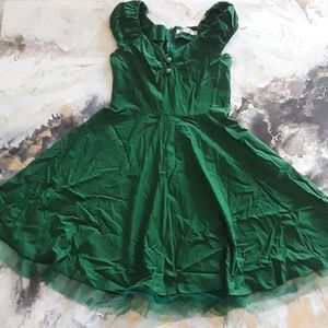 Halloween pinup poison ivy dress 8/10